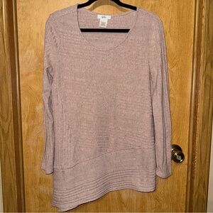 Isela Women's Sweater - Soft Pink Size Large
